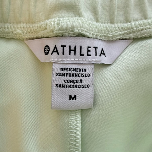 Athleta Seesaw Seasoft Mid Rise Straight Pant Honeydew Green NWT $99 - Picture 12 of 14
